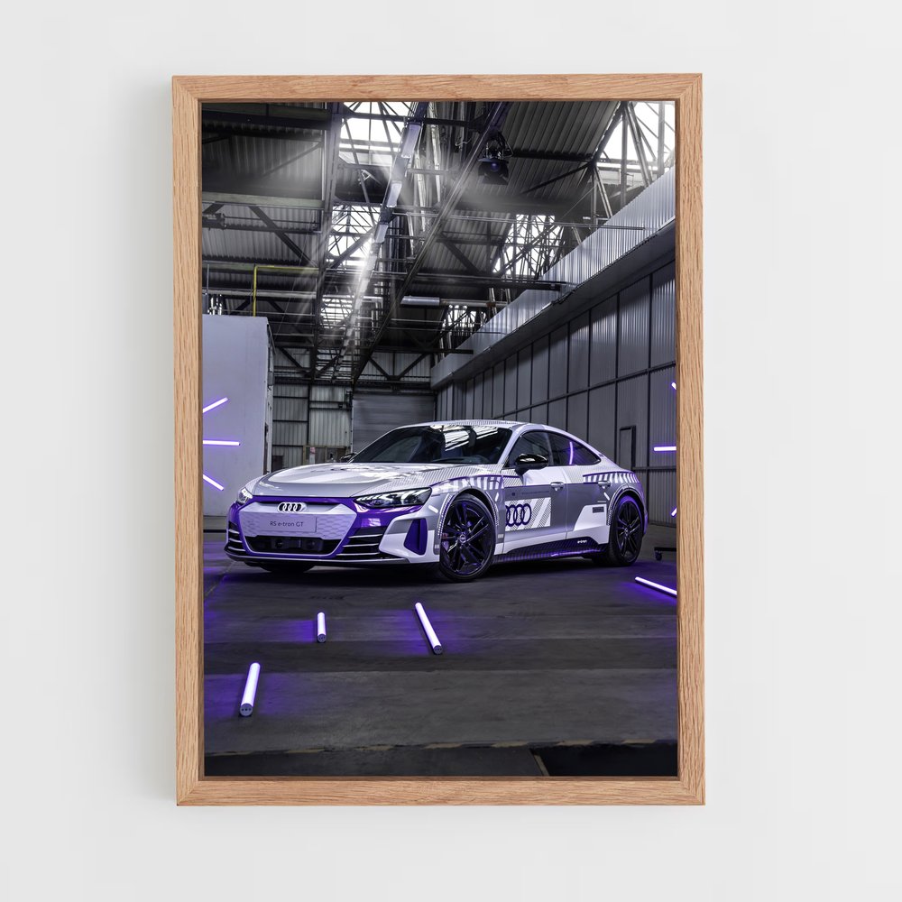 Poster E-tron GT RS – affiche Audi (vue 4)